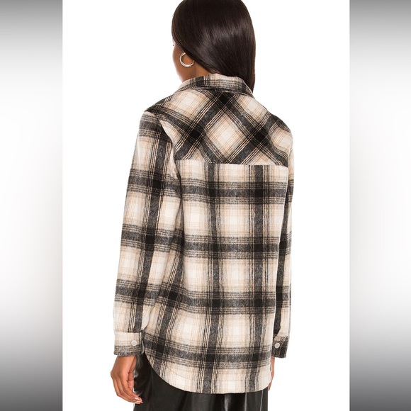 New Without Tags BLANKNYC Plaid Shacket in Checked Out - Picture 2 of 4